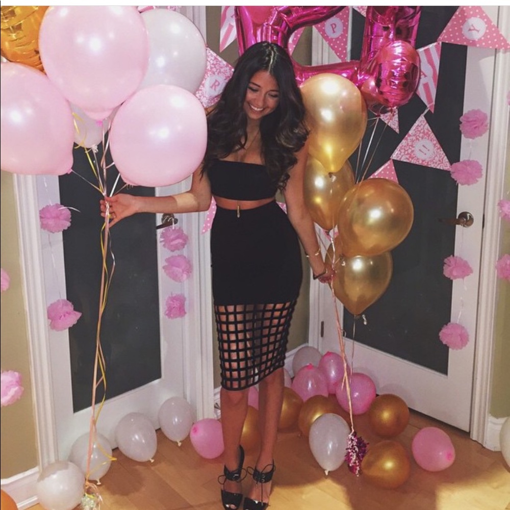 Nasty Gal Caged Pencil Skirt - Picture 2 of 4